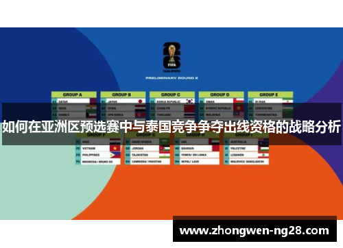 如何在亚洲区预选赛中与泰国竞争争夺出线资格的战略分析